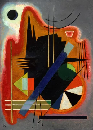 Einige Spitzen by Wassily Kandinsky Oil Painting