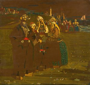 Erinnerung An Holland by Wassily Kandinsky Oil Painting