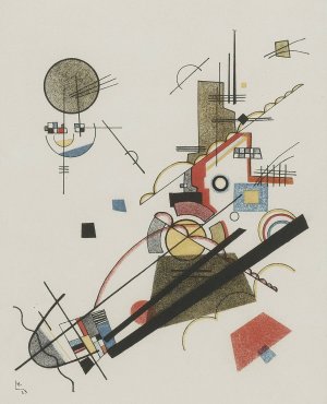 Frohlicher Augsteig by Wassily Kandinsky Oil Painting