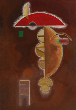 Gedruckt by Wassily Kandinsky Oil Painting