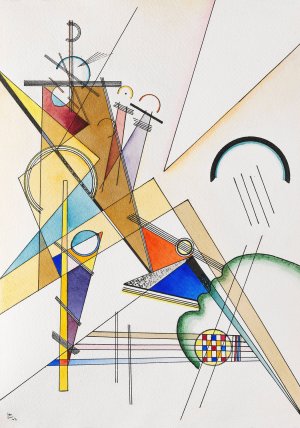 Gewebe by Wassily Kandinsky Oil Painting