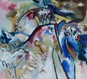 Improvisation 21a by Wassily Kandinsky Oil Painting