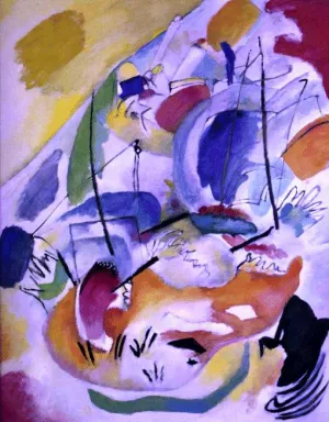 Improvisation 31 (Sea Battle) by Wassily Kandinsky - Oil Painting Reproduction