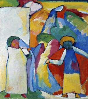 Improvisation 6 by Wassily Kandinsky Oil Painting