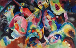 Improvisation Flood by Wassily Kandinsky Oil Painting