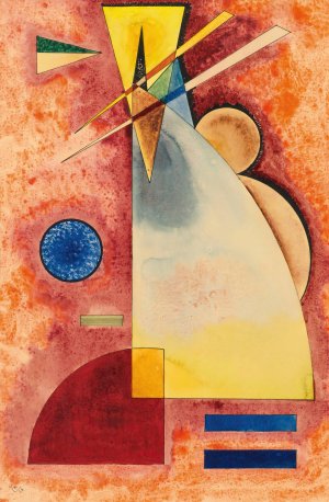 Ineinander by Wassily Kandinsky Oil Painting