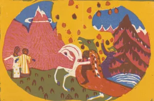 Klange Pl.05 by Wassily Kandinsky Oil Painting