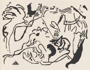 Klange Pl.06 by Wassily Kandinsky Oil Painting
