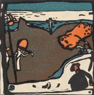 Klange Pl.16 by Wassily Kandinsky Oil Painting