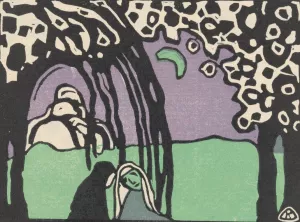 Klange Pl.20 by Wassily Kandinsky Oil Painting