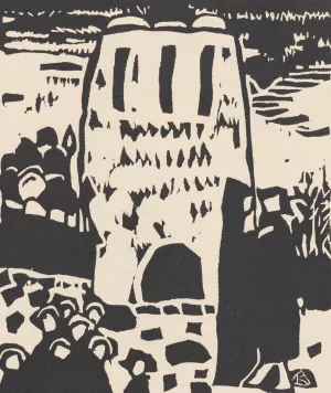 Klange Pl.22 by Wassily Kandinsky Oil Painting