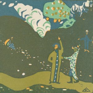Klange Pl.23 by Wassily Kandinsky Oil Painting