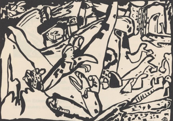 Main Product Photo of Klange Pl.24  Painting by Wassily Kandinsky