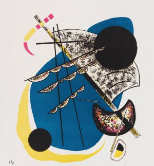 Kleine Welten Ii by Wassily Kandinsky Oil Painting