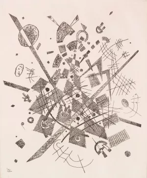 Kleine Welten IX by Wassily Kandinsky Oil Painting