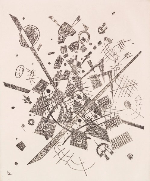 Main Product Photo of Kleine Welten IX  Painting by Wassily Kandinsky
