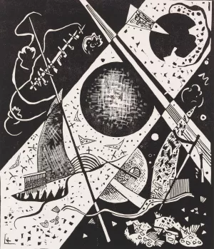 Kleine Welten VI by Wassily Kandinsky Oil Painting