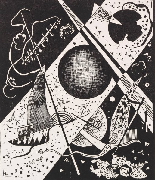 Main Product Photo of Kleine Welten VI  Painting by Wassily Kandinsky