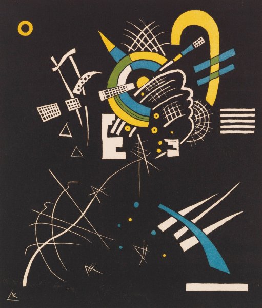 Main Product Photo of Kleine Welten VII  Painting by Wassily Kandinsky