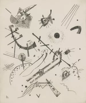 Kleine Welten XI by Wassily Kandinsky Oil Painting