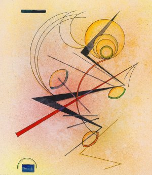 Kleines Warm by Wassily Kandinsky Oil Painting