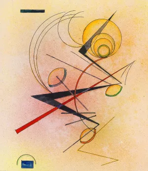 Kleines Warm by Wassily Kandinsky Oil Painting