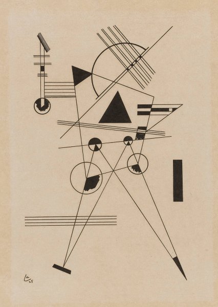 Main Product Photo of Lithographie No. 1  Painting by Wassily Kandinsky