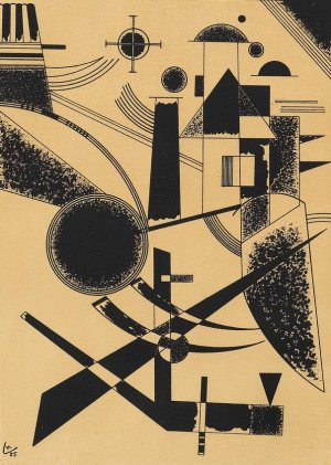 Lithographie No. III by Wassily Kandinsky Oil Painting