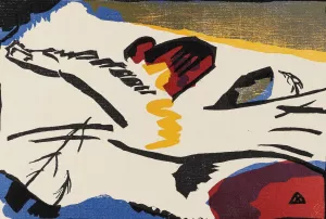 Lyrisches by Wassily Kandinsky Oil Painting