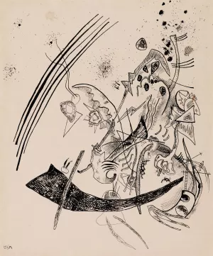 Ohne Titel by Wassily Kandinsky Oil Painting