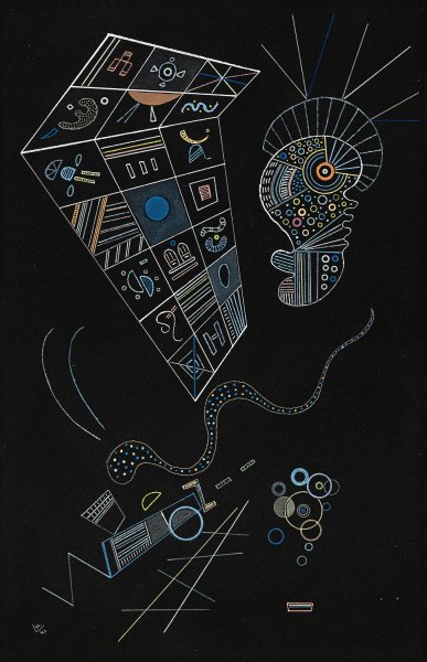 Ohne titel  by Wassily Kandinsky - Hand-Painted Oil Painting Reproduction