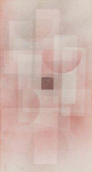 Main Product Photo of Quadrat im Nebel  Painting by Wassily Kandinsky