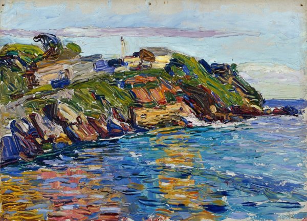 Main Product Photo of Rapallo - Bucht  Painting by Wassily Kandinsky