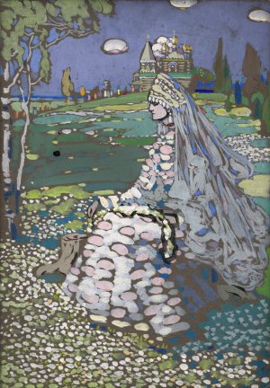 The Bride by Wassily Kandinsky Oil Painting