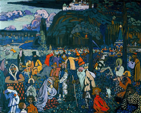 Main Product Photo of The Colorful Life  Painting by Wassily Kandinsky