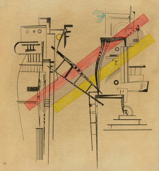 Main Product Photo of Transmission  Painting by Wassily Kandinsky