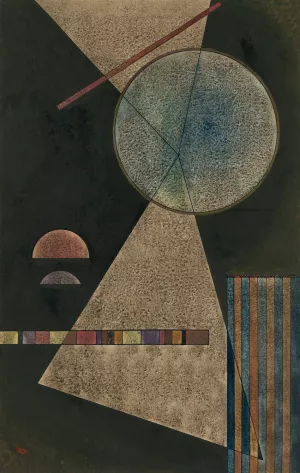Treffpunkt by Wassily Kandinsky Oil Painting
