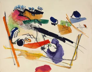 Untitled by Wassily Kandinsky Oil Painting