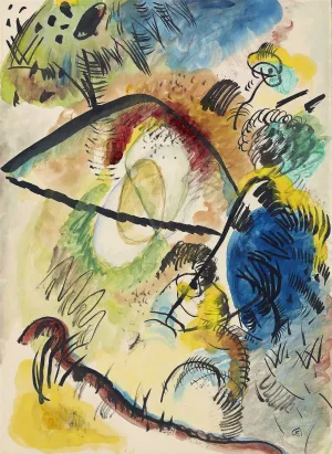 Watercolor IX by Wassily Kandinsky Oil Painting