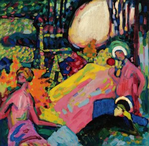 Weisser Klang by Wassily Kandinsky Oil Painting