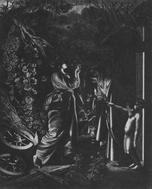 Stellion Insulting Ceres by Wenceslaus Hollar Oil Painting