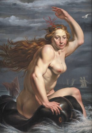 Galatea by Werner Van Den Valckert Oil Painting