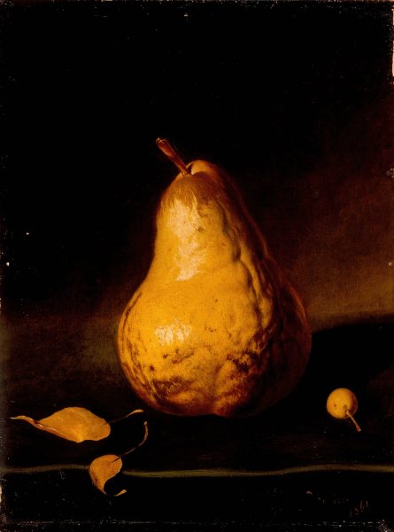 The Great California Pear  by Wesley Vernier - Hand-Painted Oil Painting Reproduction