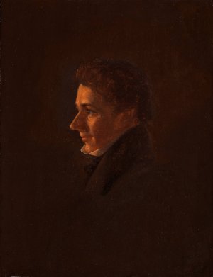 Christian Morgenstern by Wilhelm Bendz Oil Painting