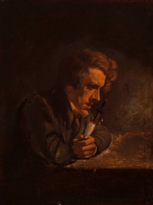 Karl Altmann by Wilhelm Bendz Oil Painting