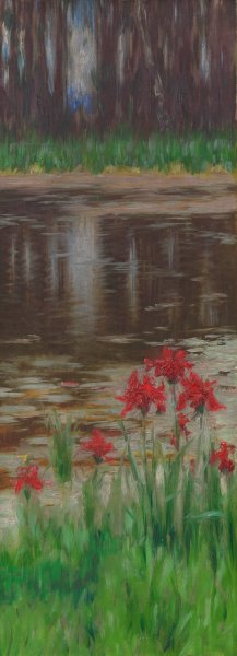 Weiher by Wilhelm Bernatzik Oil Painting