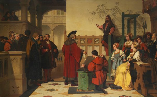 Main Product Photo of Albrecht Durer is visited by Emperor Maximilian at work  Painting by Wilhelm Koller