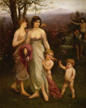 Summer by Wilhelm Kray Oil Painting