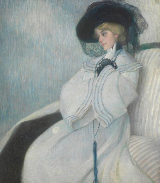 Main Product Photo of Bild in Weis-Schwarz  Painting by Wilhelm List