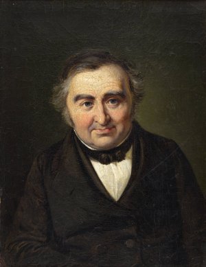 Etatsrad M.L. Nathanson by Wilhelm Marstrand Oil Painting